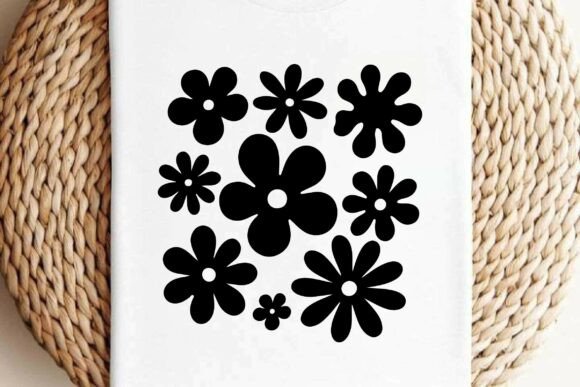 Flowers Clipart Vector Sublimation Graphics for Modern Design