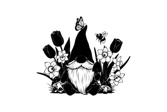 Seasonal Silhouette Graphic for Branding